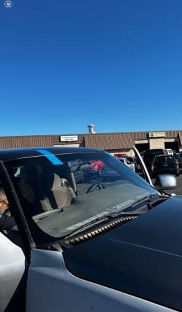 Windshield work in progress